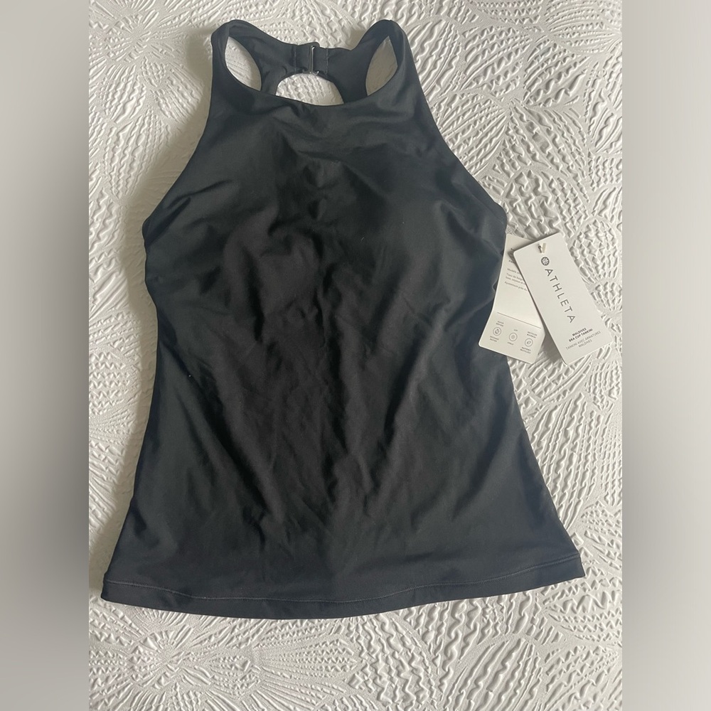Athleta Maldives bra cup tankini swim top